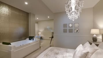 Biancheria da letto di alta qualità, minibar, una cassaforte in camera