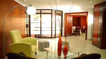 Lobby sitting area