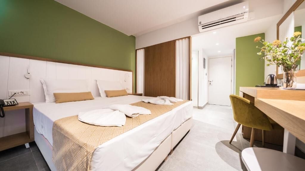 Biancheria da letto di alta qualità, minibar, una cassaforte in camera