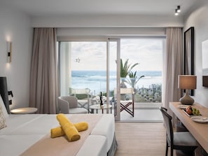 Standard Room, Sea View | In-room safe, desk, blackout drapes, soundproofing - Creta Royal - Adults only (Rethymno)