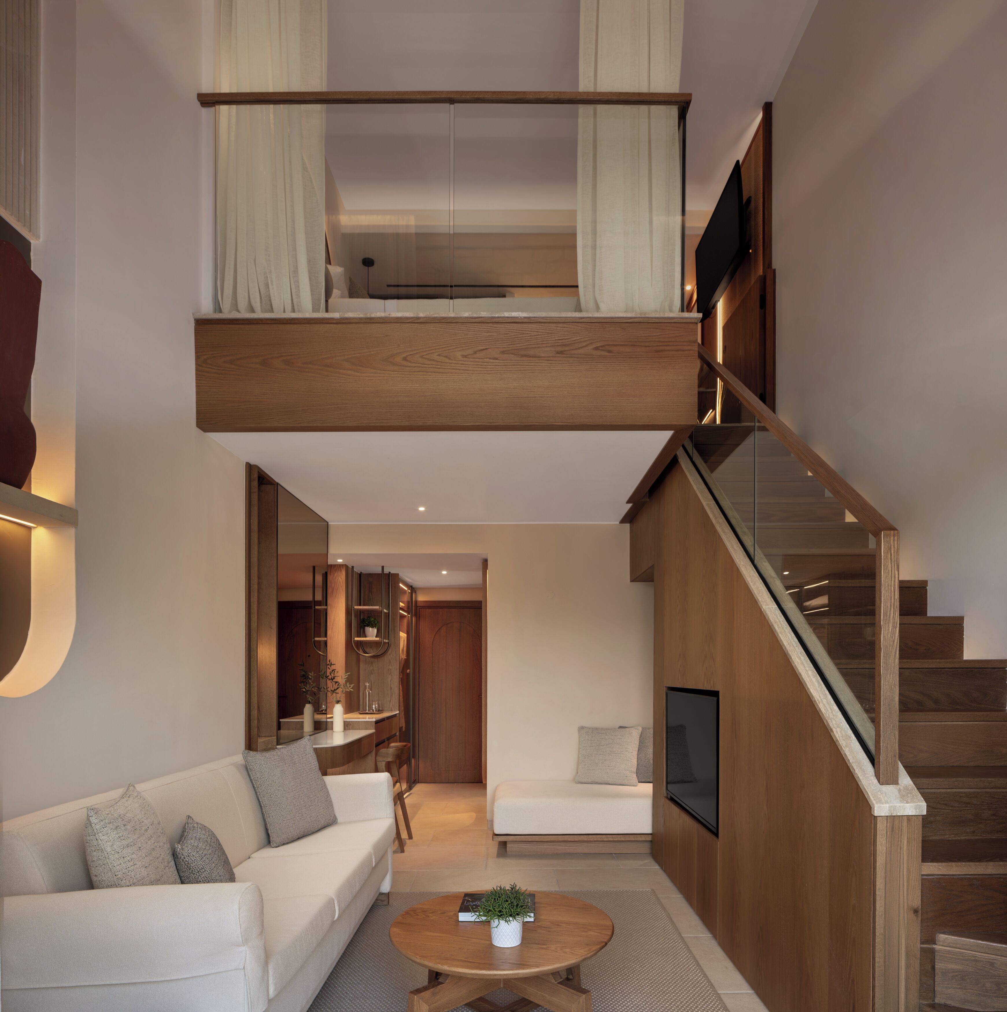 Ropa de cama hipoalergénica, cubrecamas y minibar 