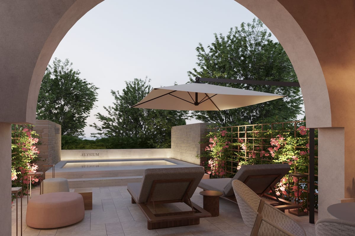 Studio Suite Private Pool | 1 bedroom, hypo-allergenic bedding, down comforters, minibar
