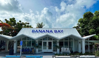 Hotel exterior and entrance at Banana Bay Resort & Marina