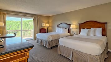 Premium bedding, pillowtop beds, in-room safe, individually decorated