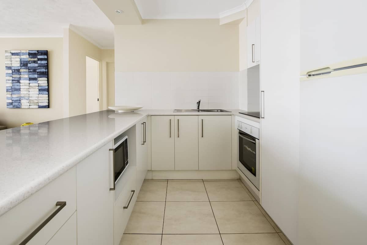 2 bedrooms, in-room safe, soundproofing, iron/ironing board