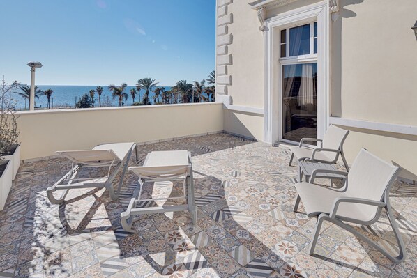 Junior Suite, Balcony, Sea View | View from room