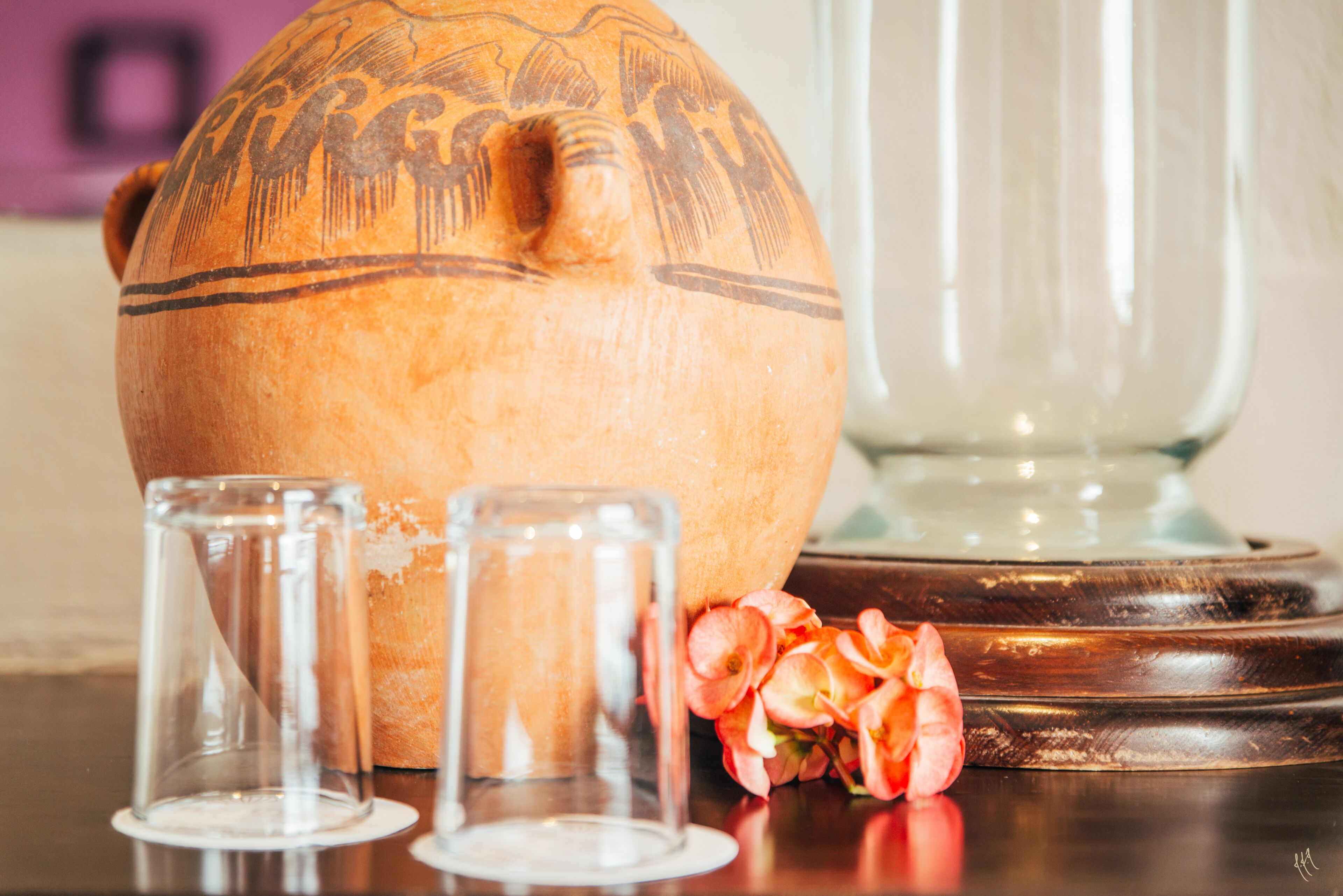 shower, free toiletries, hair dryer