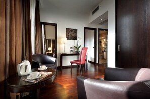 1 habitación, ropa de cama de alta calidad y minibar 