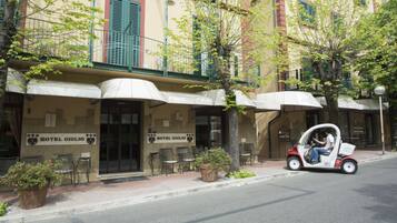 Façade de l’hébergement