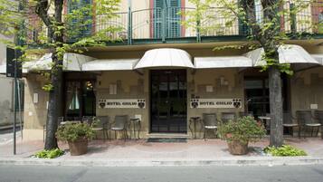 Fassade der Unterkunft