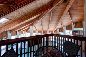 Suite, Multiple Beds, Balcony, Pool View (with Sofabed) | Desk, laptop workspace, iron/ironing board, free cribs/infant beds