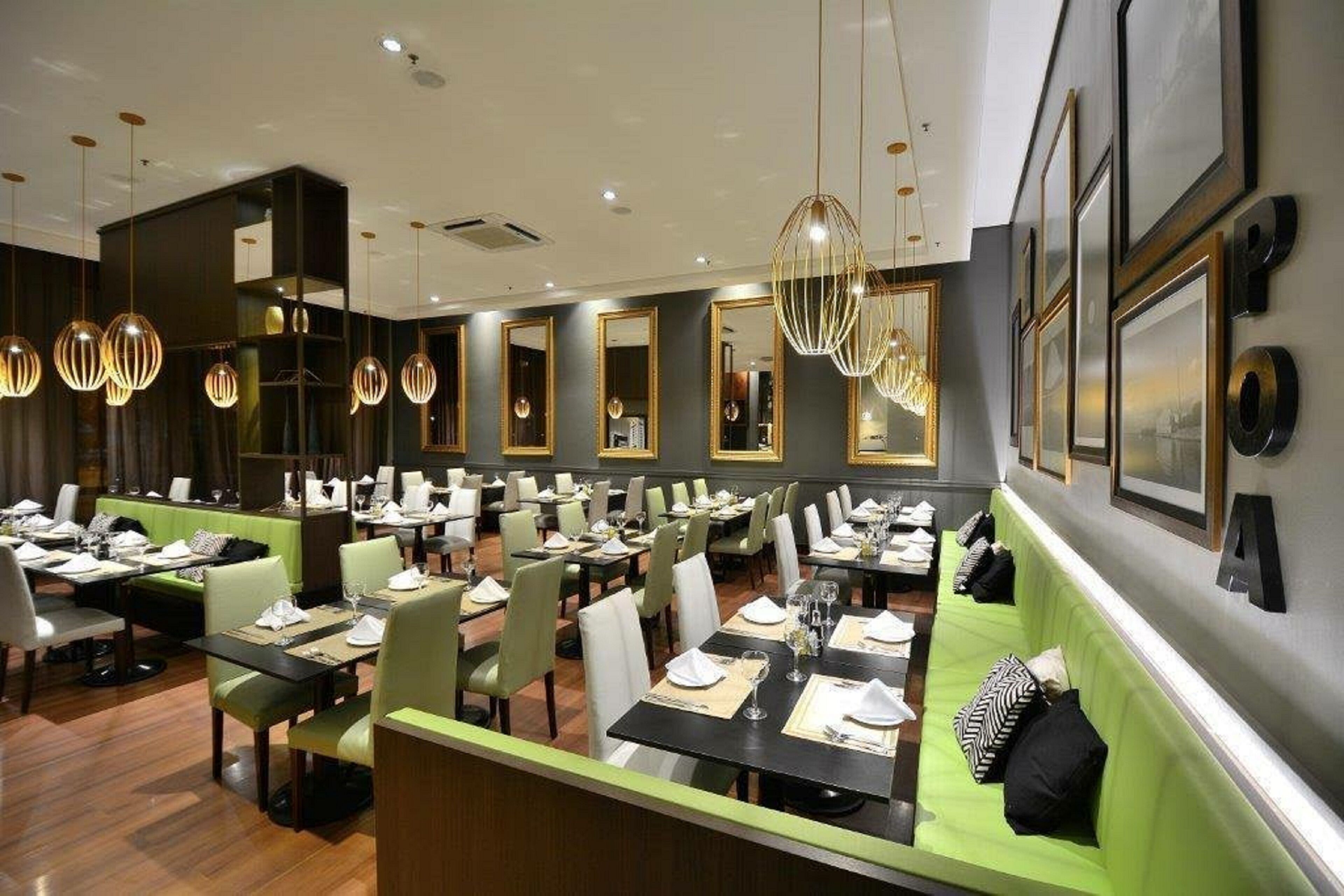 breakfast, lunch and dinner served