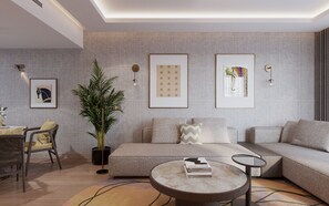 Villa, 2 Bedrooms, 2 Bathrooms, Garden Area | Living area