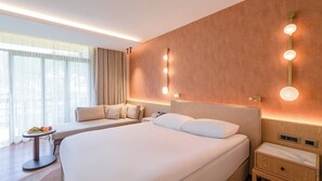 Standardzimmer, zum Garten hin | 1 Schlafzimmer, Minibar, Zimmersafe, Schreibtisch