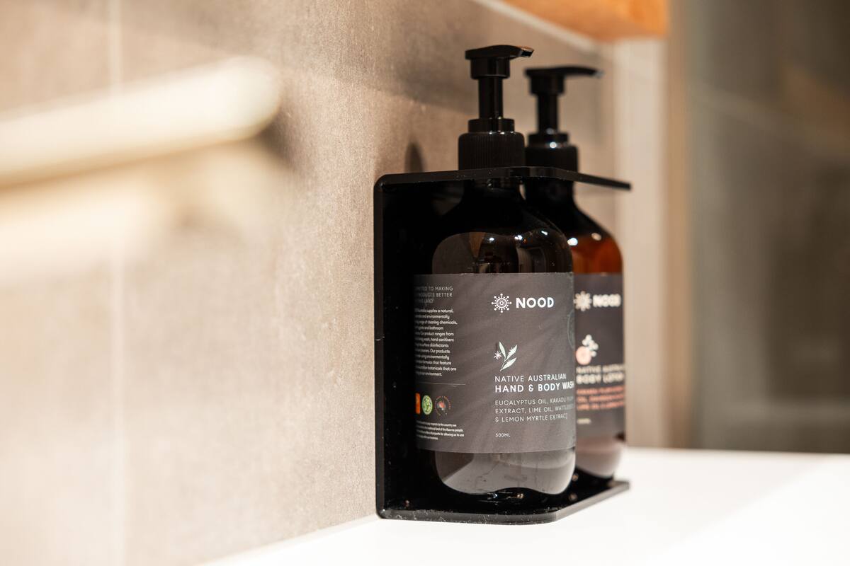 premium harbour view room | bathroom amenities | designer toiletries, hair dryer, bathrobes, towels