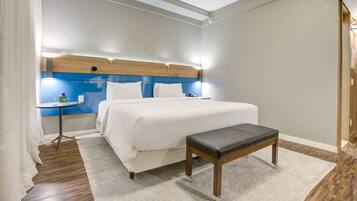 Minibar, in-room safe, blackout drapes, soundproofing
