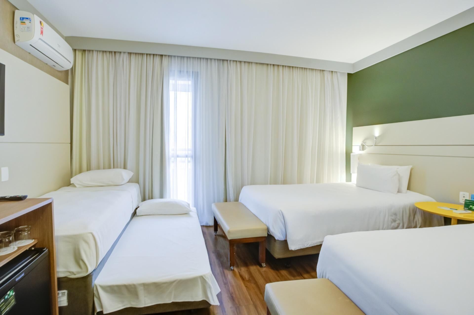 Minibar, in-room safe, blackout drapes, soundproofing