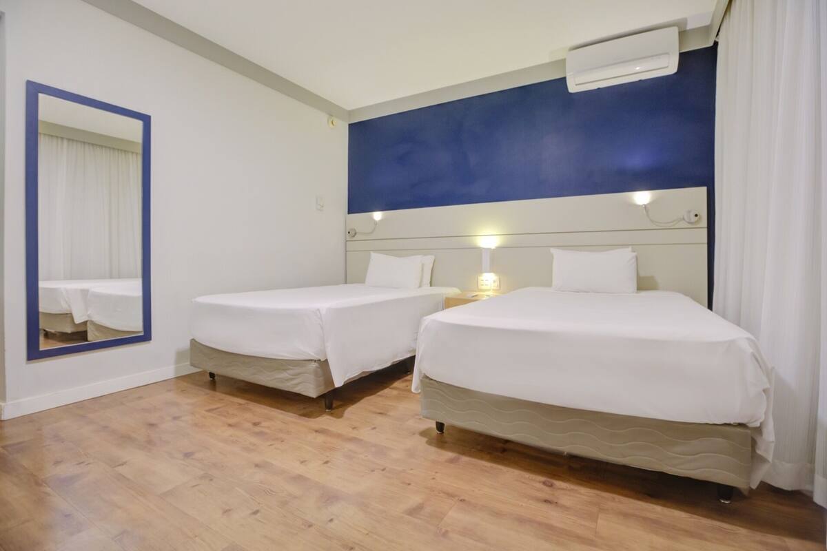 Minibar, in-room safe, blackout drapes, soundproofing