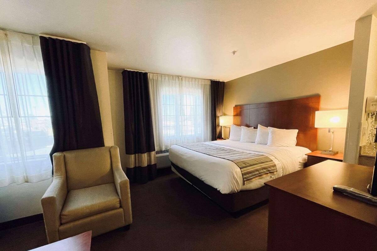 Suite, 1 habitación, para no fumadores | Escritorio, cortinas blackout y tabla de planchar con plancha 