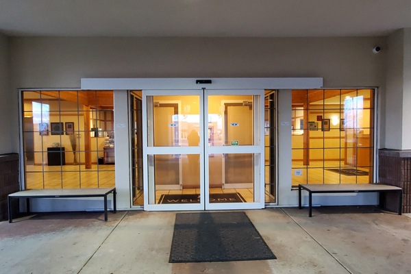 Entrada de la propiedad