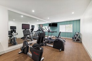 Stay fit and active in our well-equipped fitness center with treadmills, stationary bikes, and elliptical trainers.