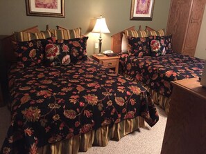 Suite, 2 Bedrooms (2 Bathrooms) | Iron/ironing board, cots/infant beds, free WiFi, bed sheets
