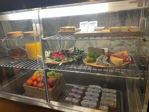 Daily buffet breakfast (EUR 15 per person)