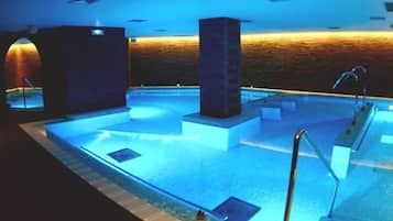 Steam room, body treatments, hydrotherapy, facials