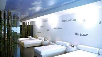 Steam room, body treatments, hydrotherapy, facials