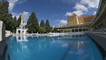 Piscina externa sazonal