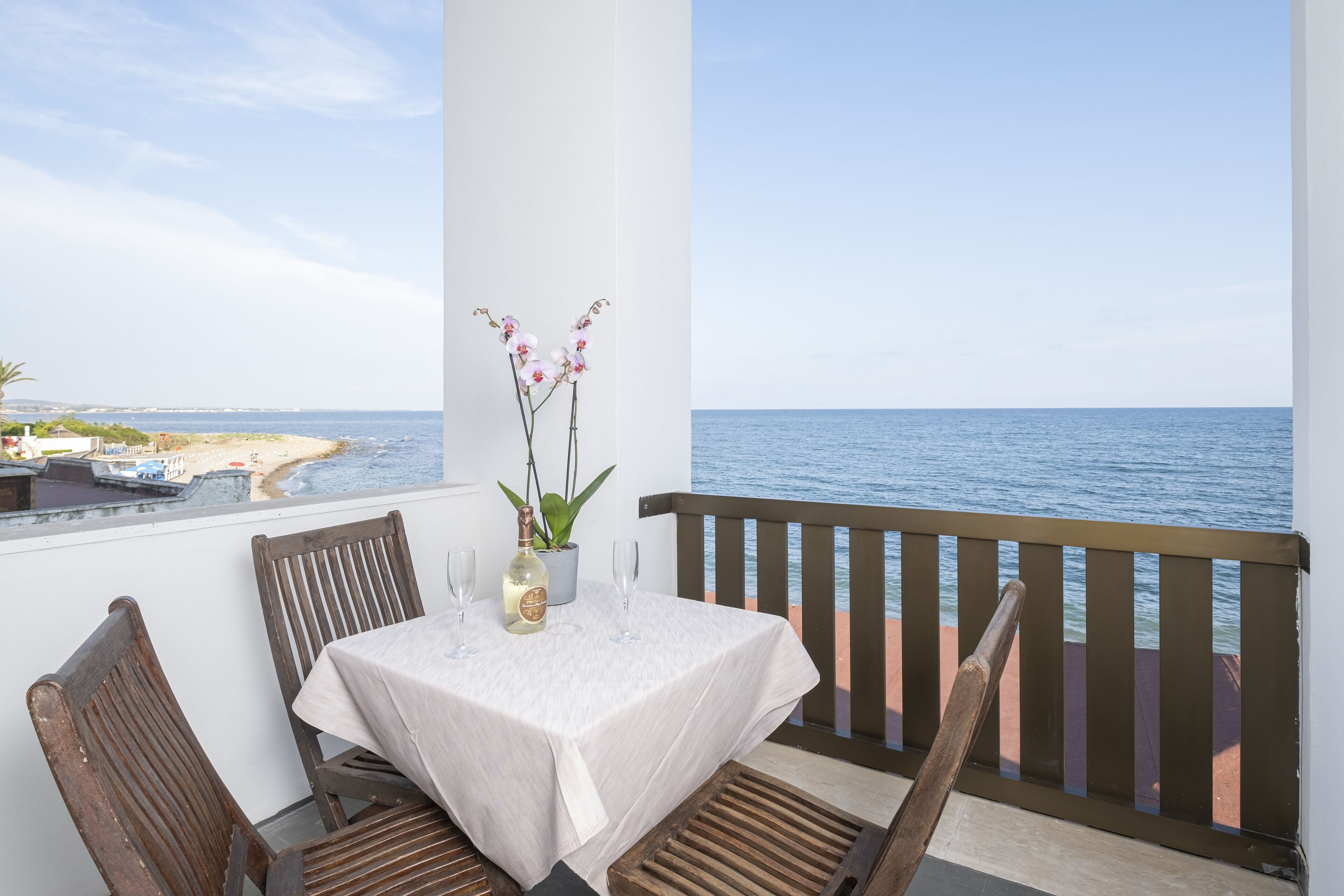 Doppelzimmer, Balkon, Meerblick | Balkon