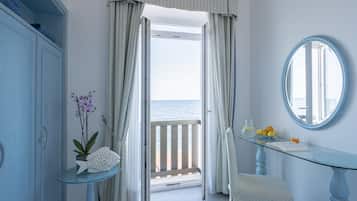 Dobbeltværelse - balkon - havudsigt | Udsigt fra værelset