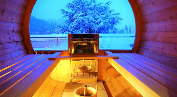 Sauna, bañera de hidromasaje, baño turco/hammam 