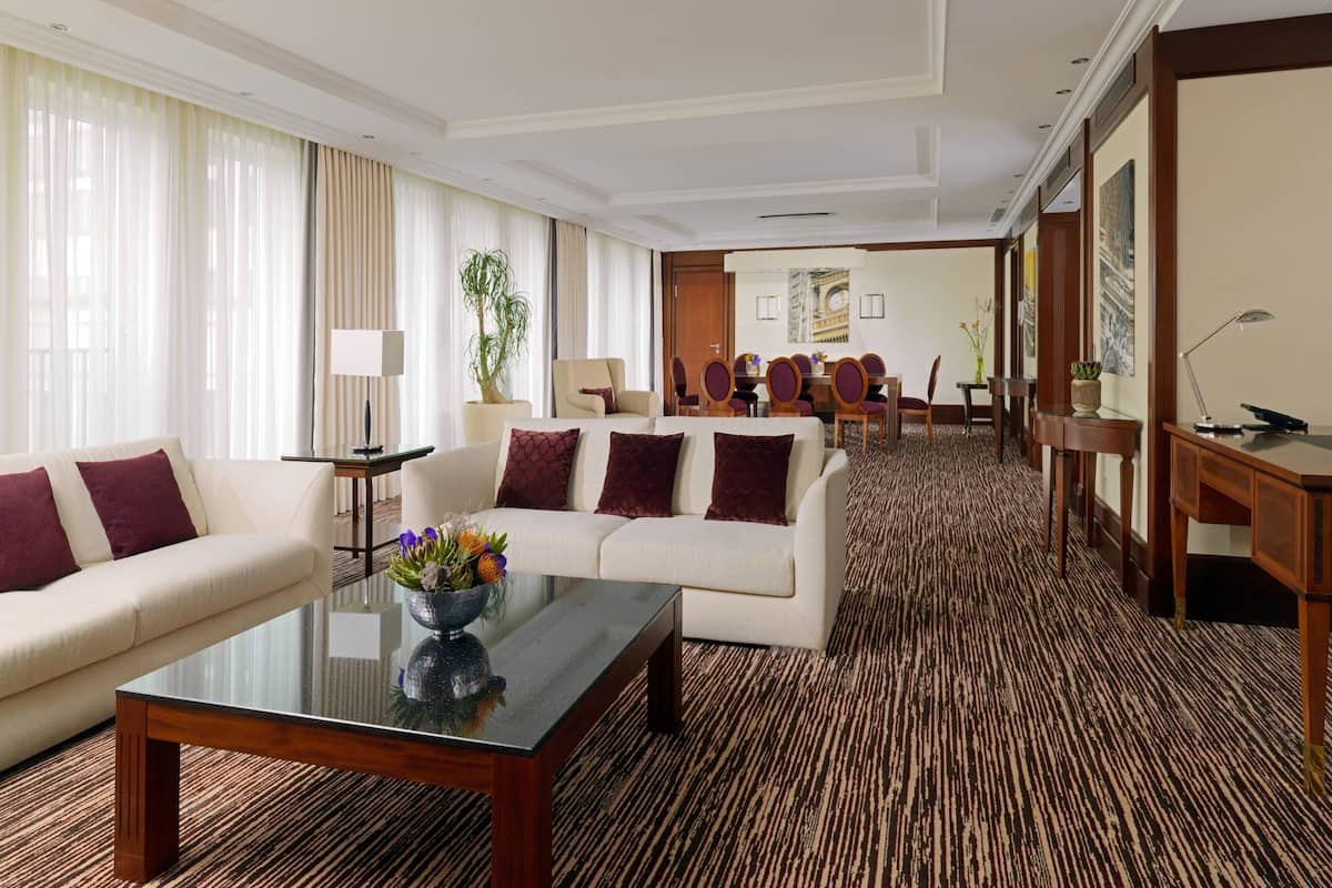 Executive Suite, 1 Bedroom, Non Smoking | Living area | 140-cm LCD TV with digital channels, TV
