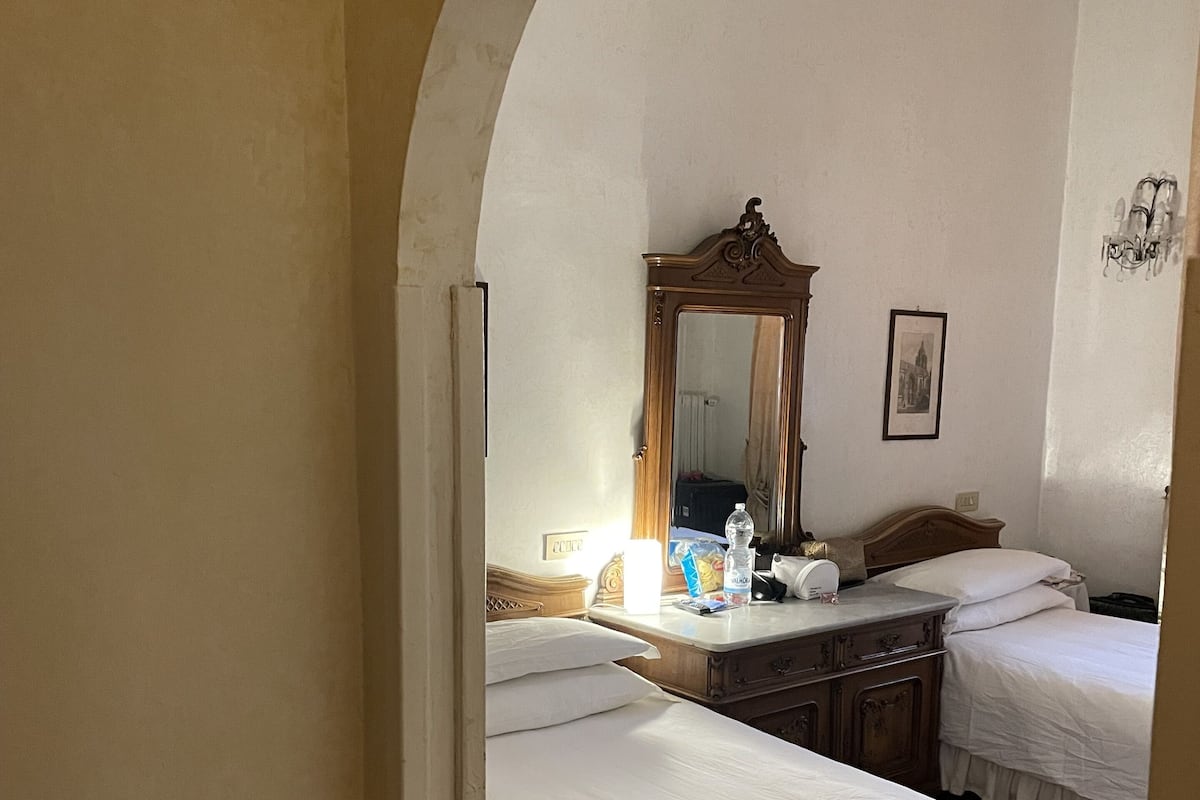 Twin Room, City View (Trevi Fountain) | Memory-foam beds, in-room safe, individually decorated, free WiFi
