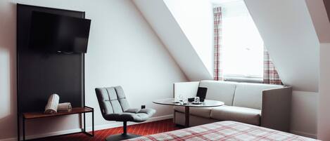 Hypoallergeen beddengoed, een kluis op de kamer, een bureau