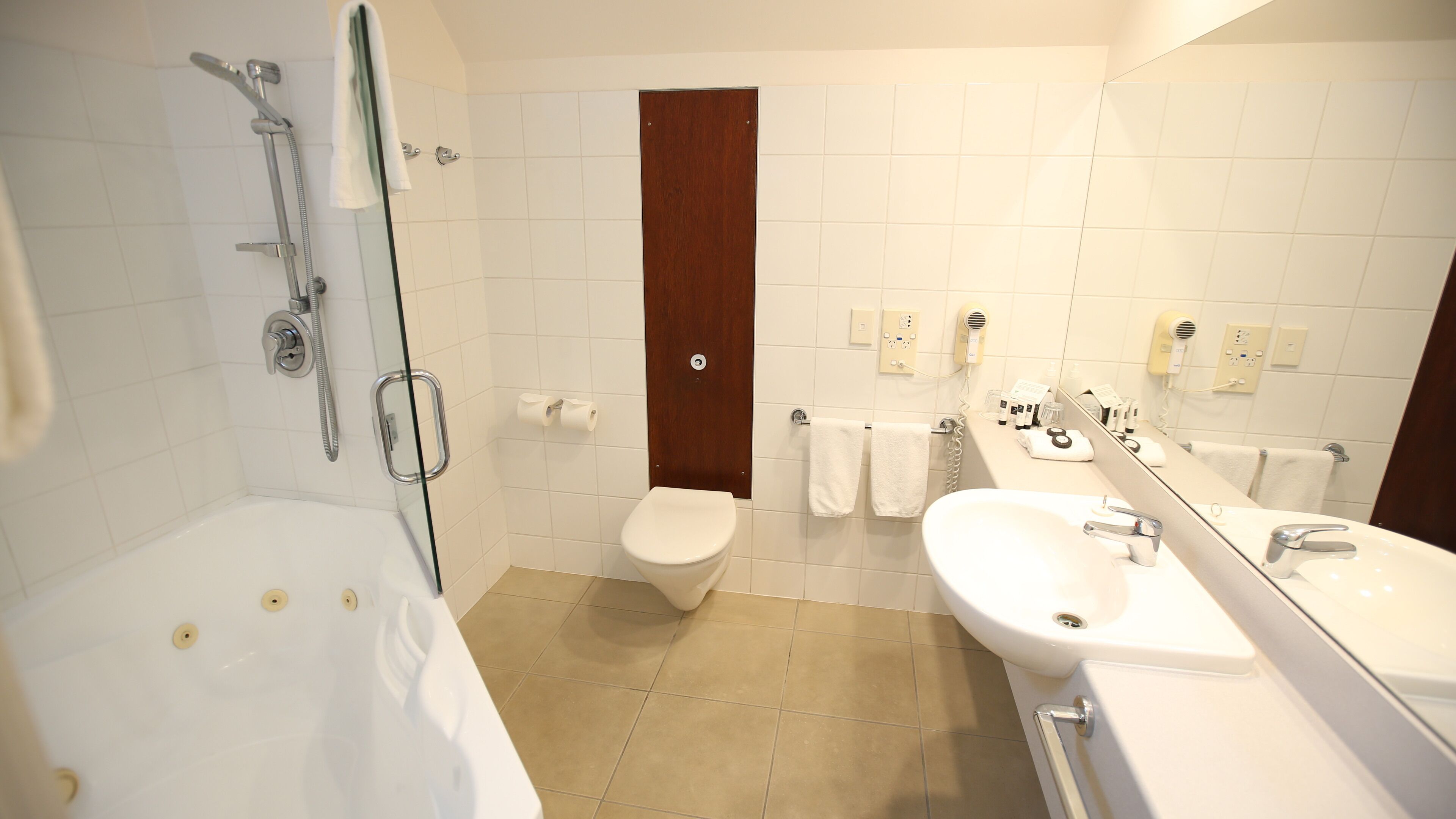 superior 2 bedroom studio | bathroom | free toiletries, hair dryer, towels, soap