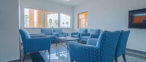 Lobby sitting area