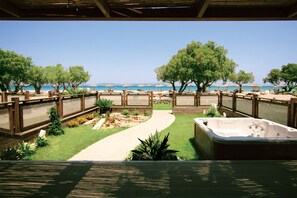 Suite, Sea View, Beachfront | Terrace/patio