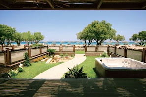 Suite, Sea View, Beachfront | Terrace/patio
