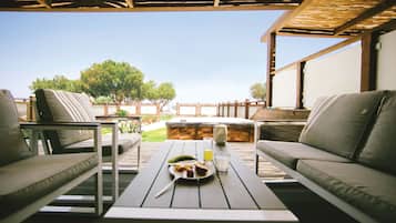 Suite, Sea View, Beachfront | Terrace/patio