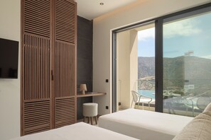 Premium 2 bedroom Suite | خزنة داخل الغرفة ومكتب وواي فاي مجانًا وملاءات أسرّة