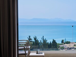 Deluxe Room, Sea View | Beach/ocean view - Aeolos Beach Resort All Inclusive (Corfu)