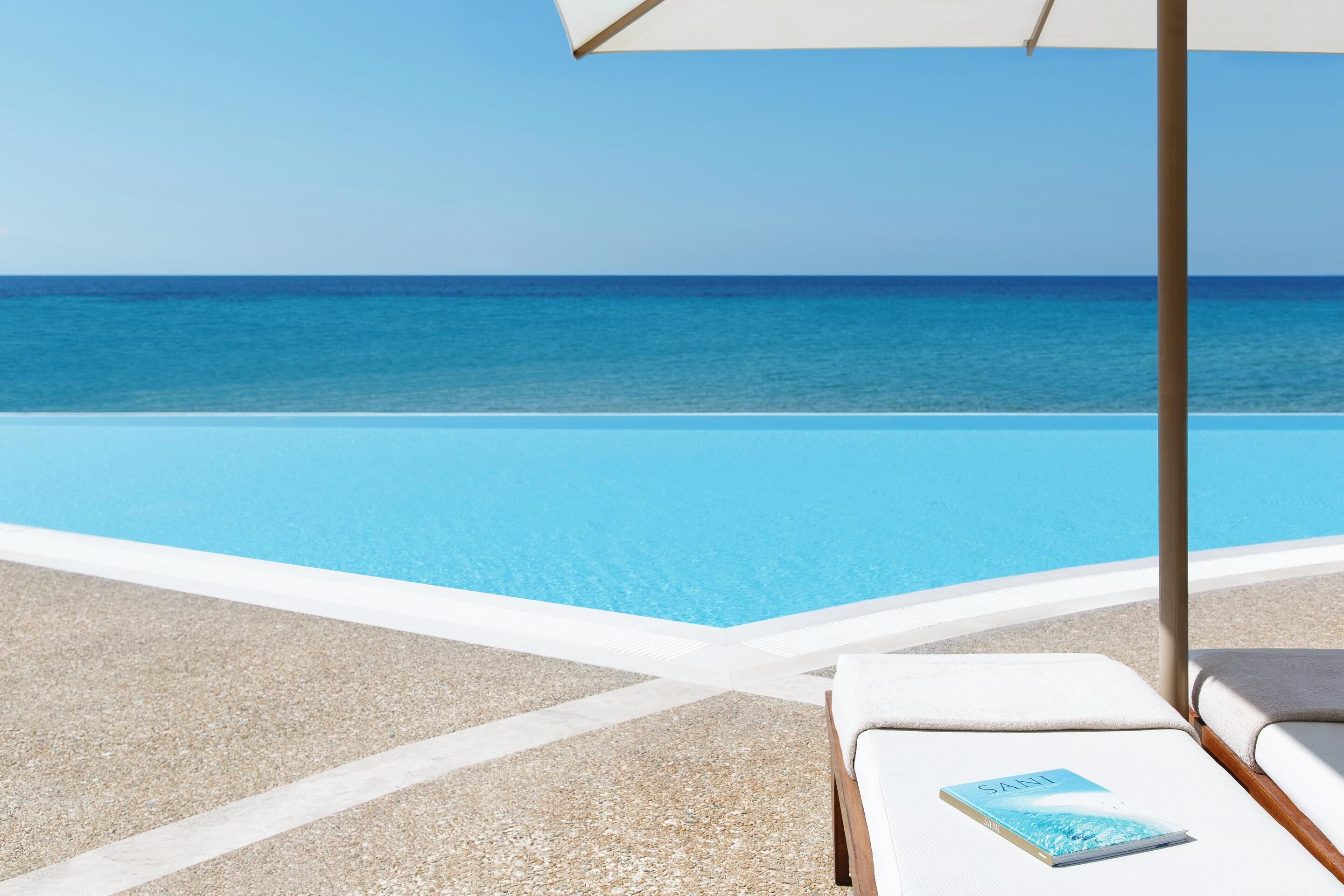 야외 수영장, 인피니티 풀, 수영장 파라솔