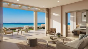 Two Bedroom Bungalow Suite with Private Garden | Premium bedding, minibar, in-room safe, blackout drapes - Sani Club (Kassandra)