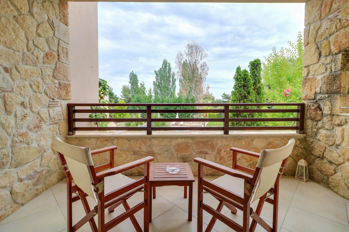 Junior Suite, Pool View | View from room