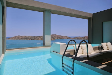 Junior Suite (Sapphire Zen Suite with private pool) | View from room