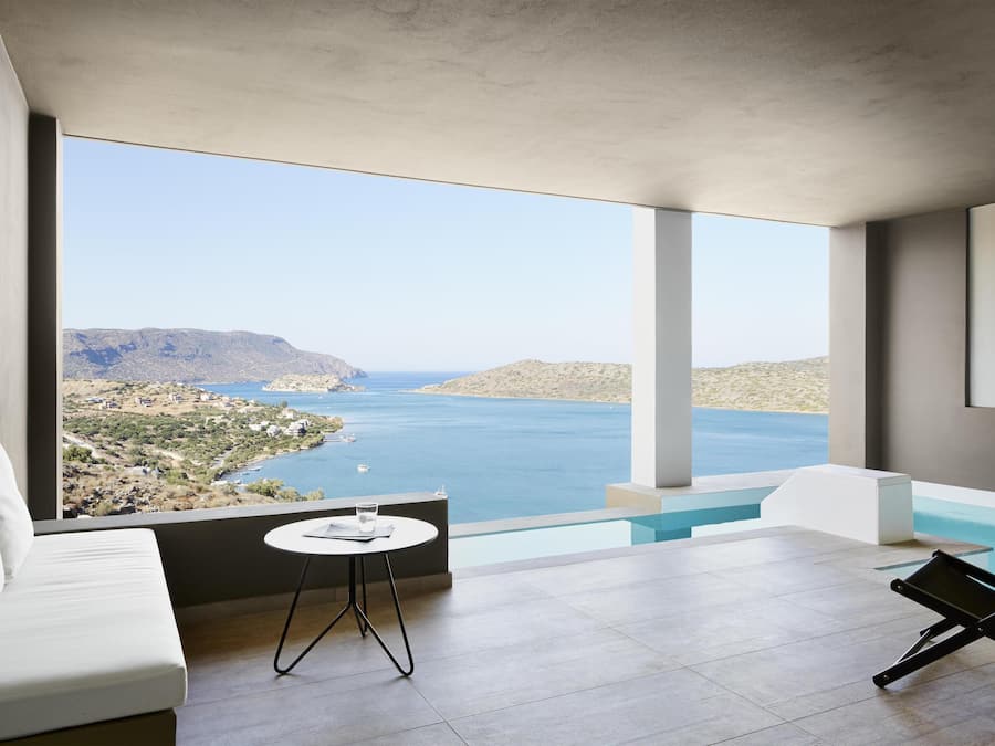 Sapphire Zen Suite, private pool | View from room