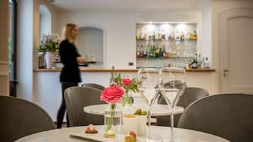 Rooftop bar, al fresco dining, open selected days