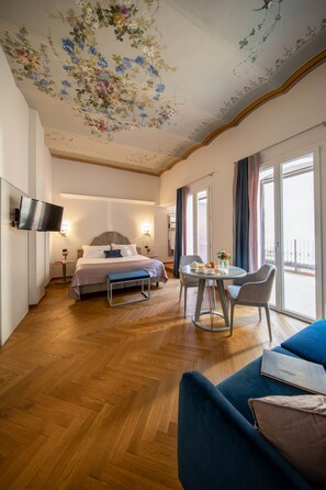 Junior Suite con affresco | View from room